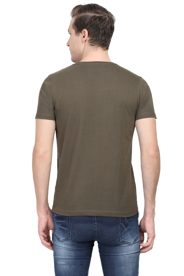 Male Round Neck Half Sleeve Classic